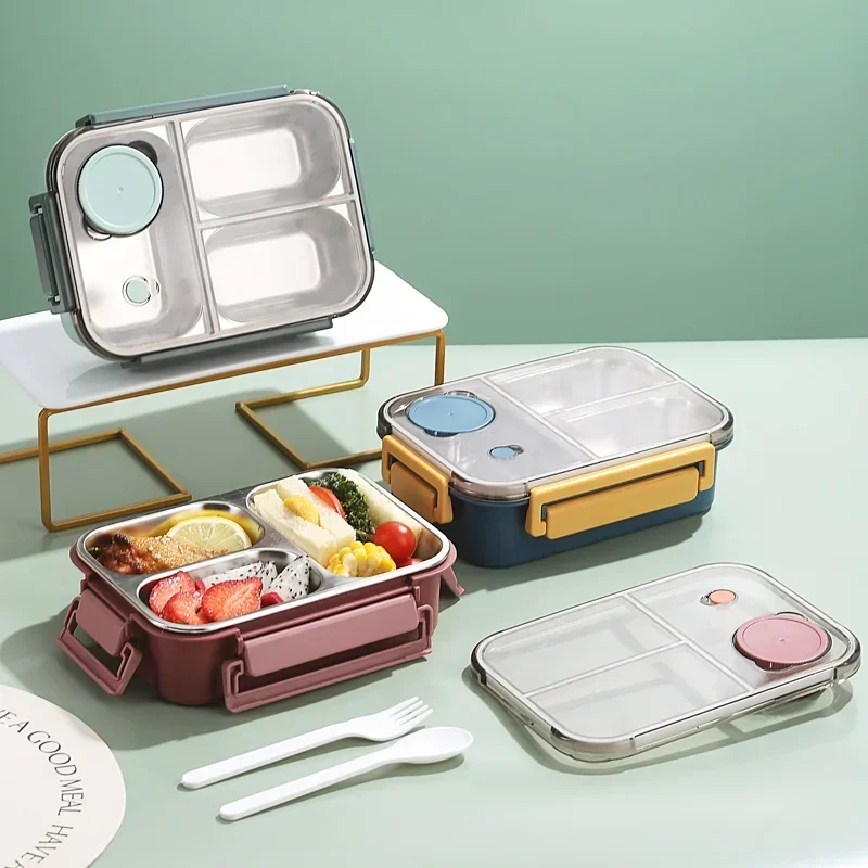 Stainless Bento Box - 누수 방지 도시락 용기 304 스테인리스