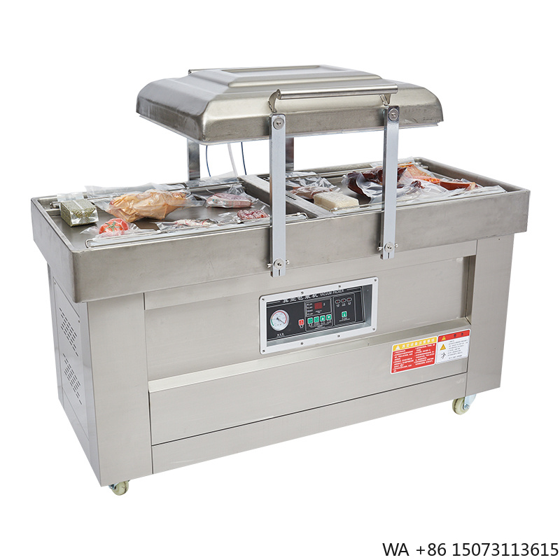 Meal Prep Food - 반자동 이중 챔버 진공 포장기 DZ400/2SB