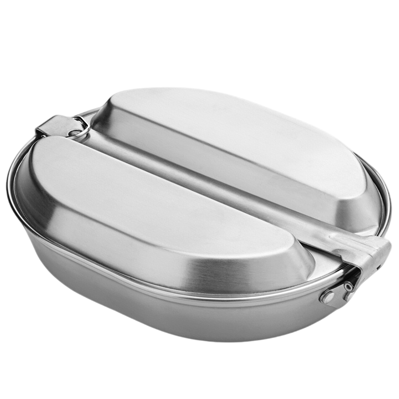 Stainless Bento Box - 1개 휴대용 스테인리스 도시락 가벼운 벤토