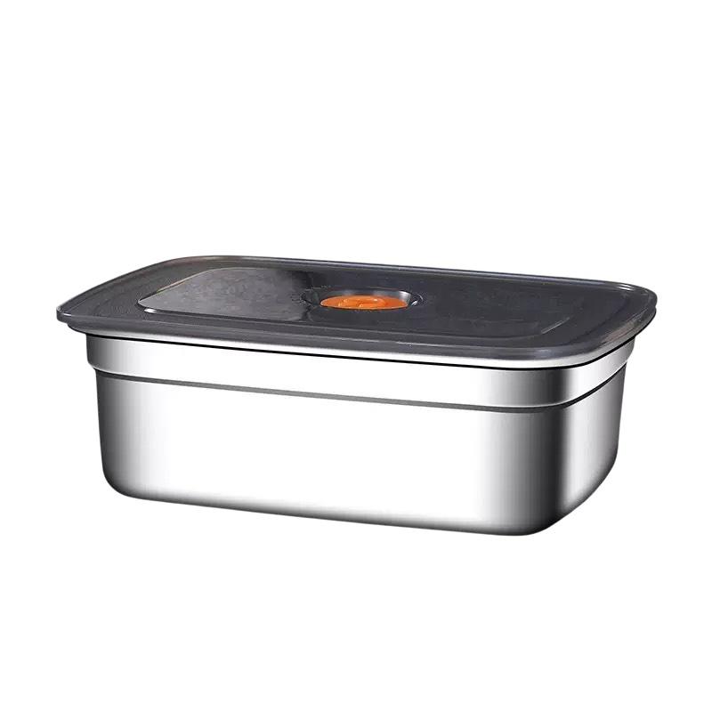 Stainless Bento Box - 스테인레스 스틸 캠핑 도시락 상자 밀봉형