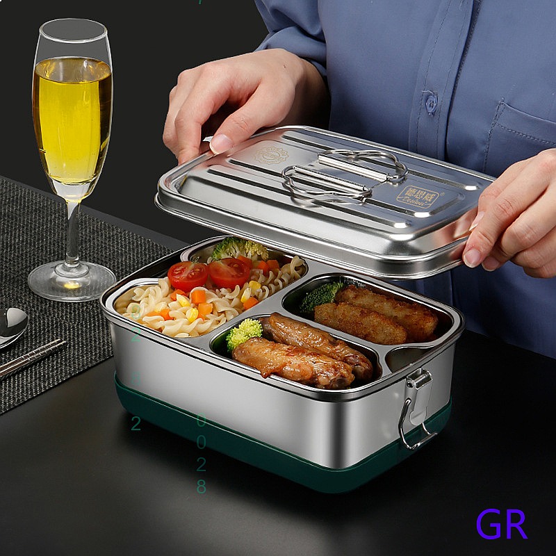 Stainless Bento Box - 304 스테인리스 스틸 도시락통 누수 방지