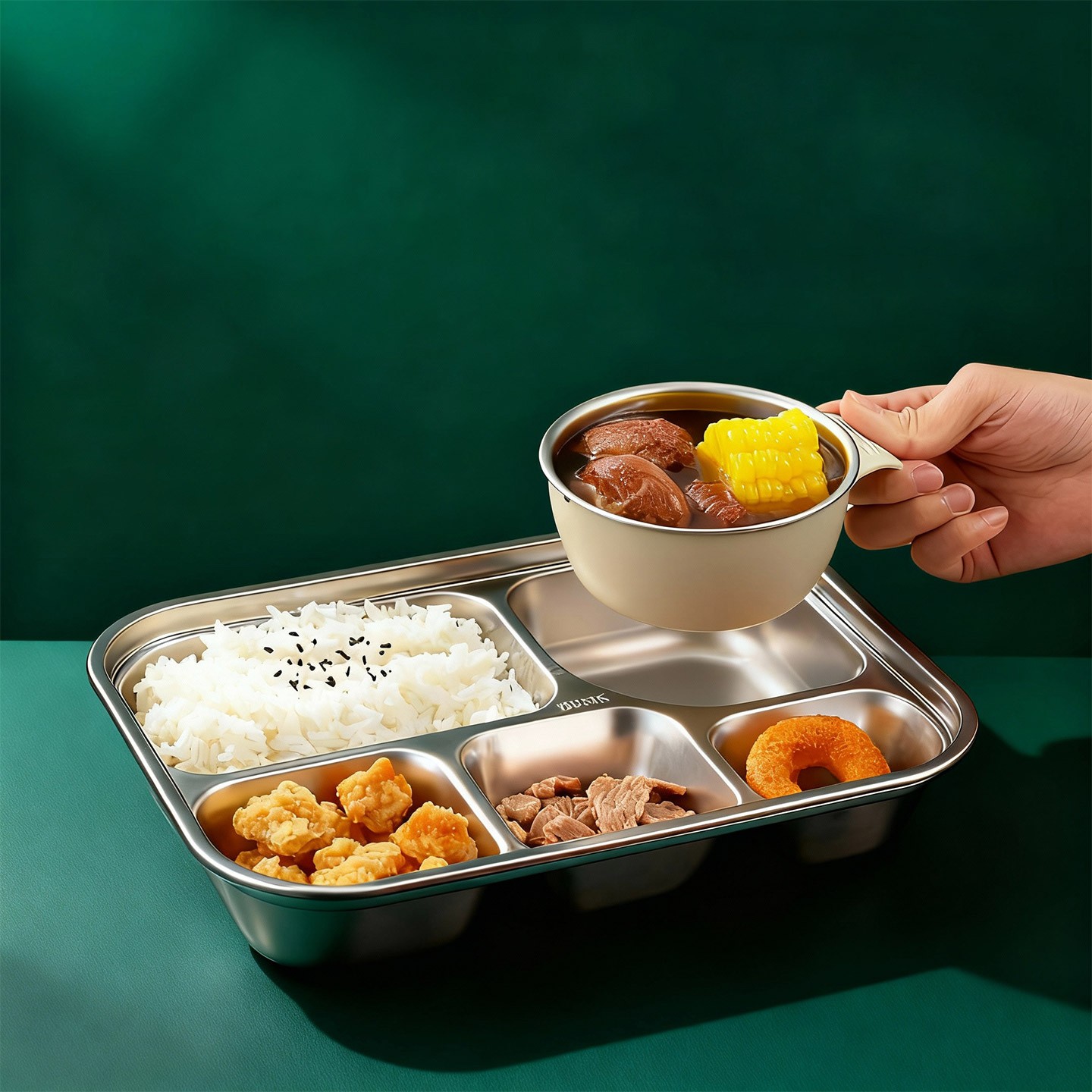 304 스테인리스 스틸 분리형 도시락 휴대용 밀폐 과일 - Stainless Bento Box 리뷰 및 가격
