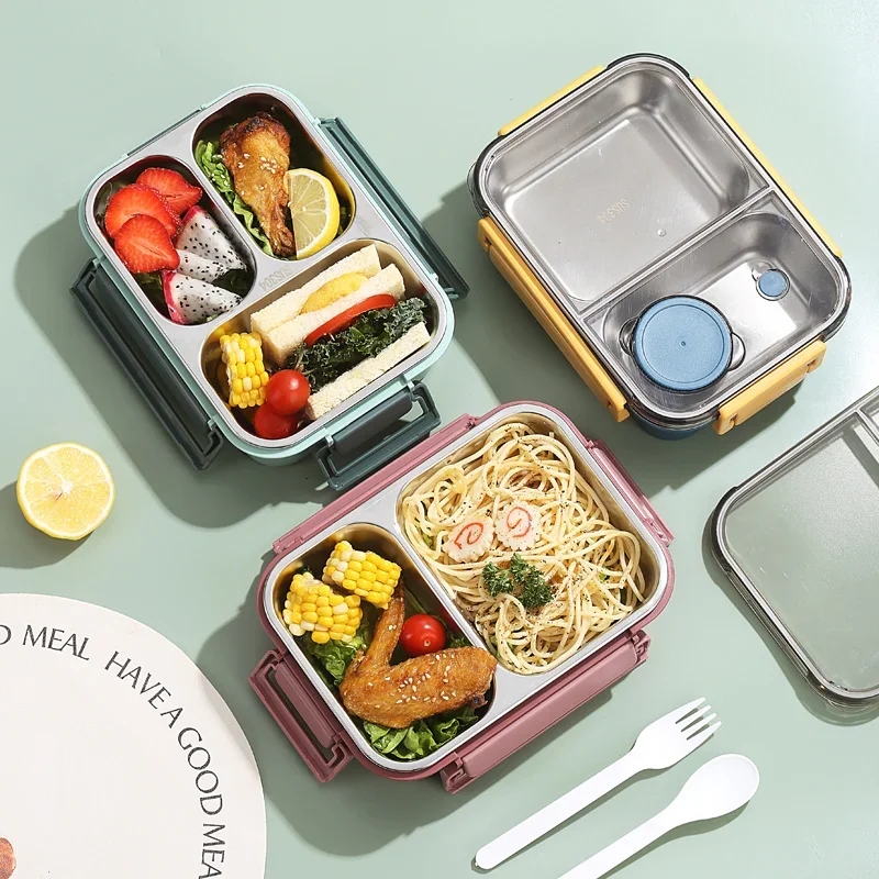 누수 방지 도시락 용기 304 스테인리스 스틸 벤토 박 - Stainless Bento Box 리뷰 및 가격