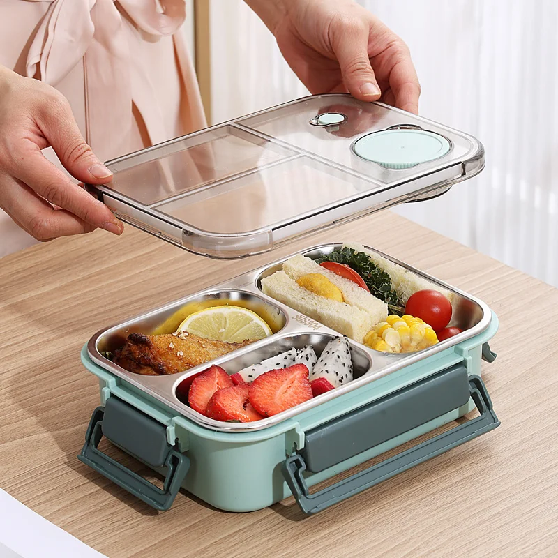 누수 방지 도시락 용기 304 스테인리스 스틸 벤토 박 - Stainless Bento Box 리뷰 및 가격