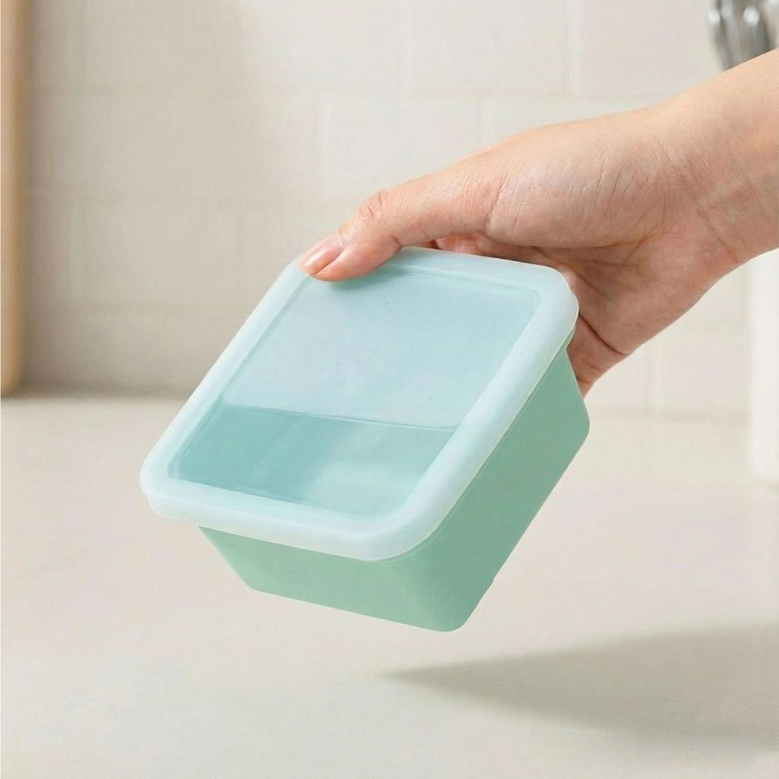 실리콘 수프 몰드 500ml 뚜껑이 있는 냉동 용기 간 - Meal Prep Menu 리뷰 및 가격