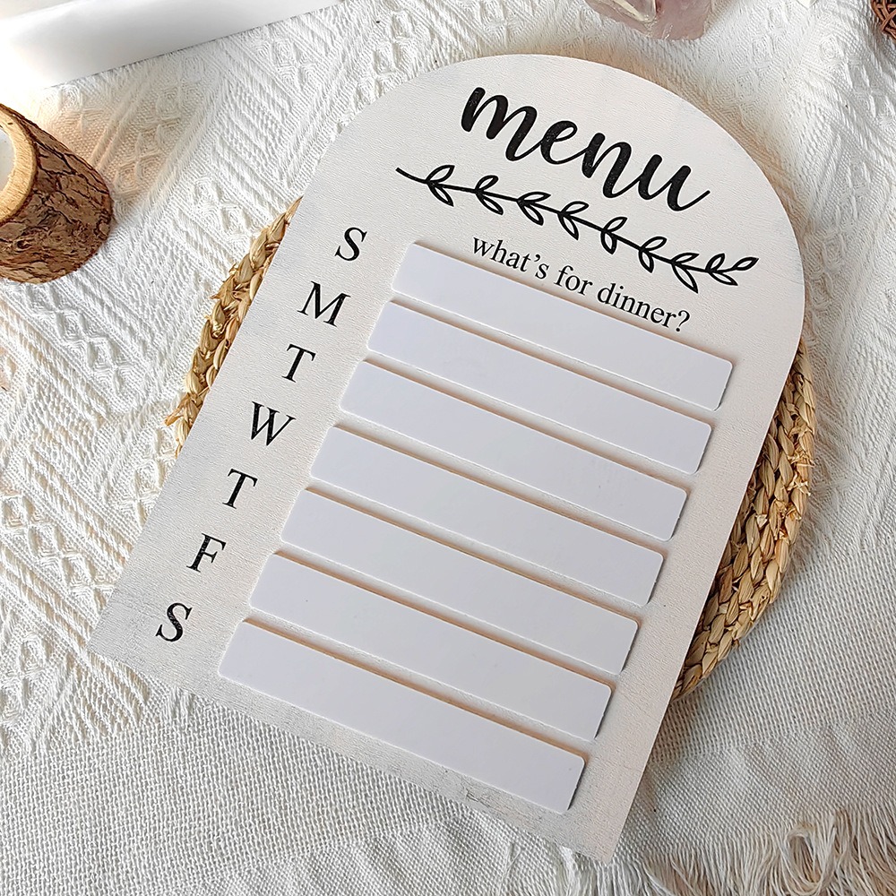 실용적인 자석 냉장고 식사 계획표, 펜 포함, 주간 식 - Meal Prep Menu 리뷰 및 가격