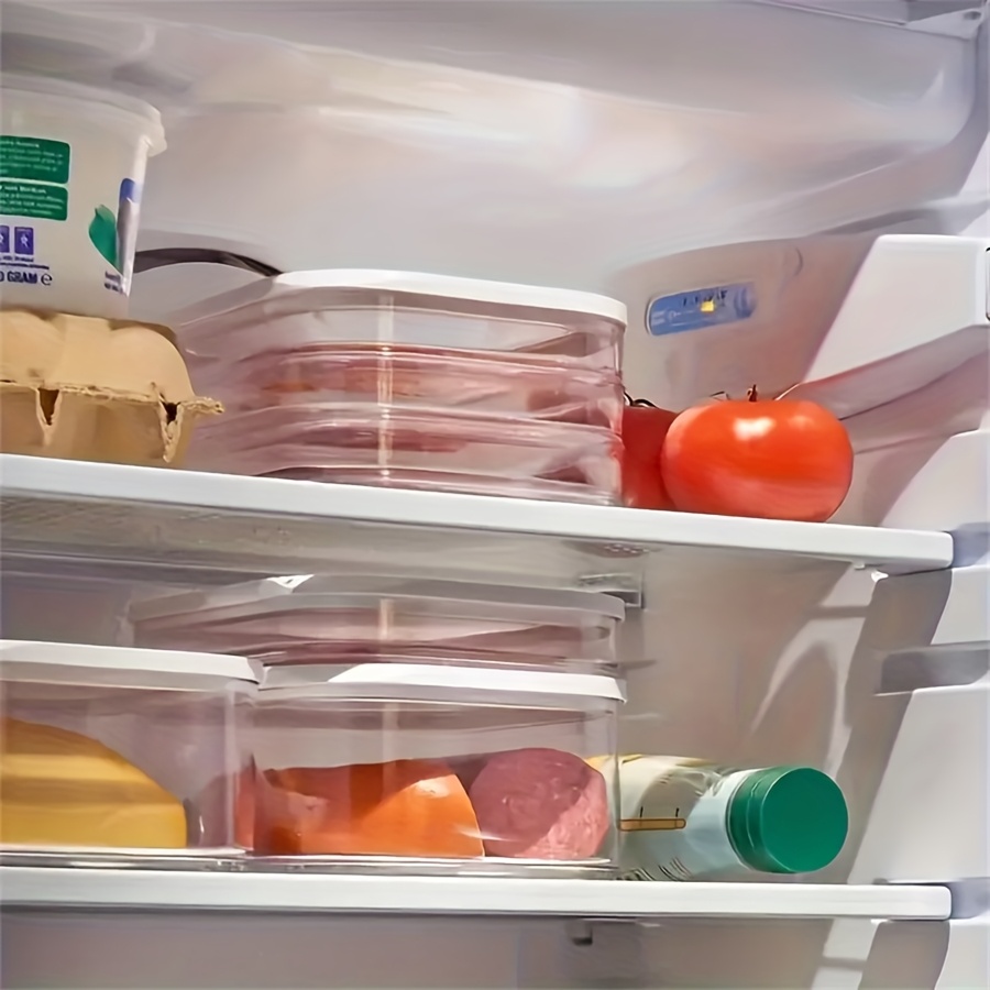 투명 뚜껑이 있는 쌓을 수 있는 냉장고 고기 보관 용기 - Meal Prep For Cutting 리뷰 및 가격