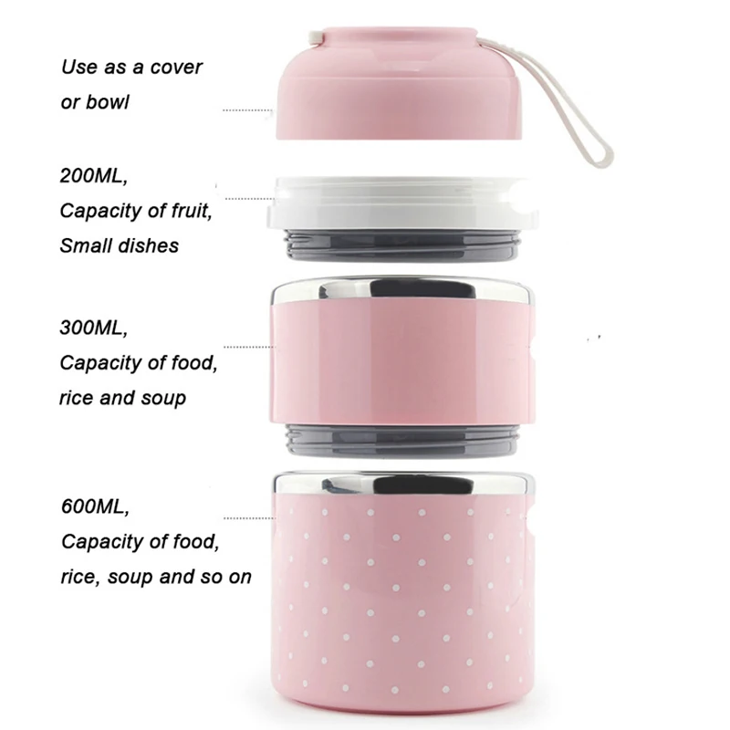 휴대용 일본 도시락 상자 누출 방지 스테인레스 스틸 도 - Stainless Bento Box 리뷰 및 가격