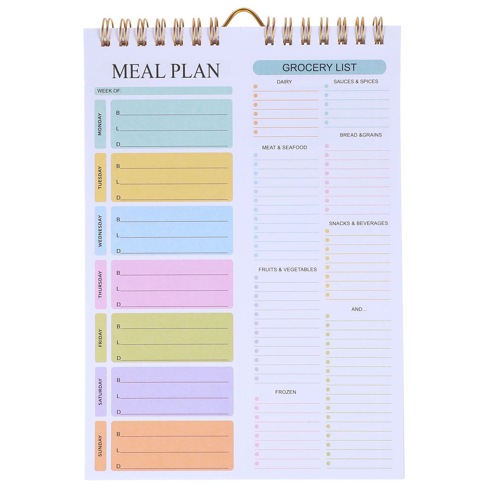 주간 식단 플래너 노트북 A5 스프링 무일자 52매 메 - Meal Prep Menu 리뷰 및 가격