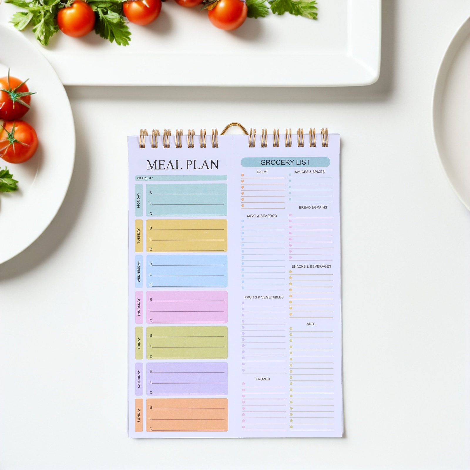 주간 식단 플래너 노트북 A5 스프링 무일자 52매 메 - Meal Prep Menu 리뷰 및 가격