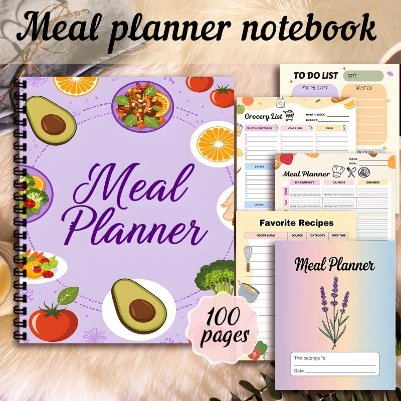 식사 플래너, 식사 준비 플래너, 주간 식사 플래너 노 - Meal Prep Menu 리뷰 및 가격