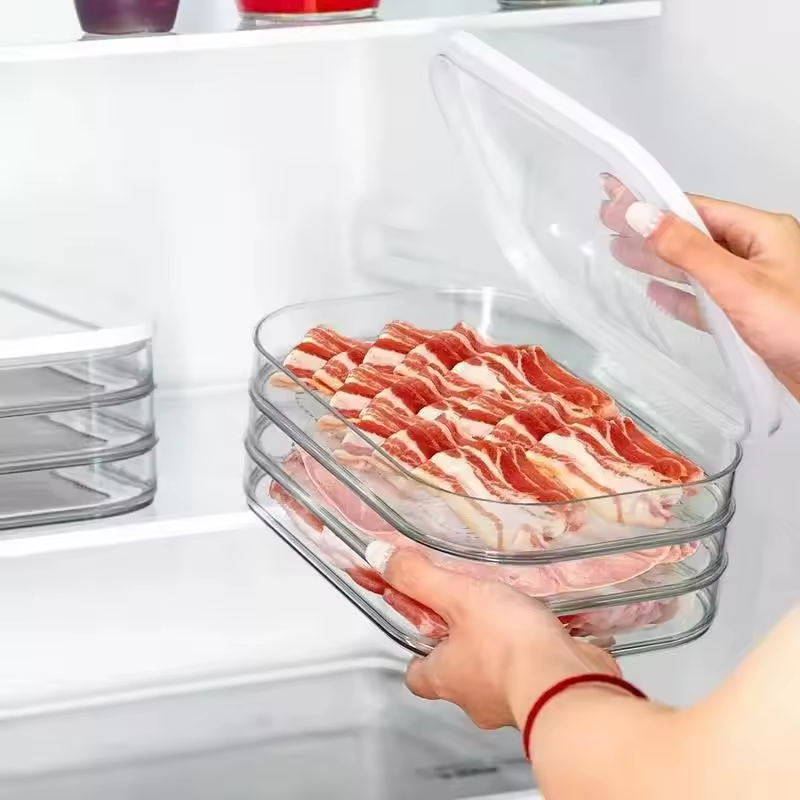 냉장고용 고기 보관 용기, 델리 고기, 베이컨, 치즈  - Meal Prep For Cutting 리뷰 및 가격