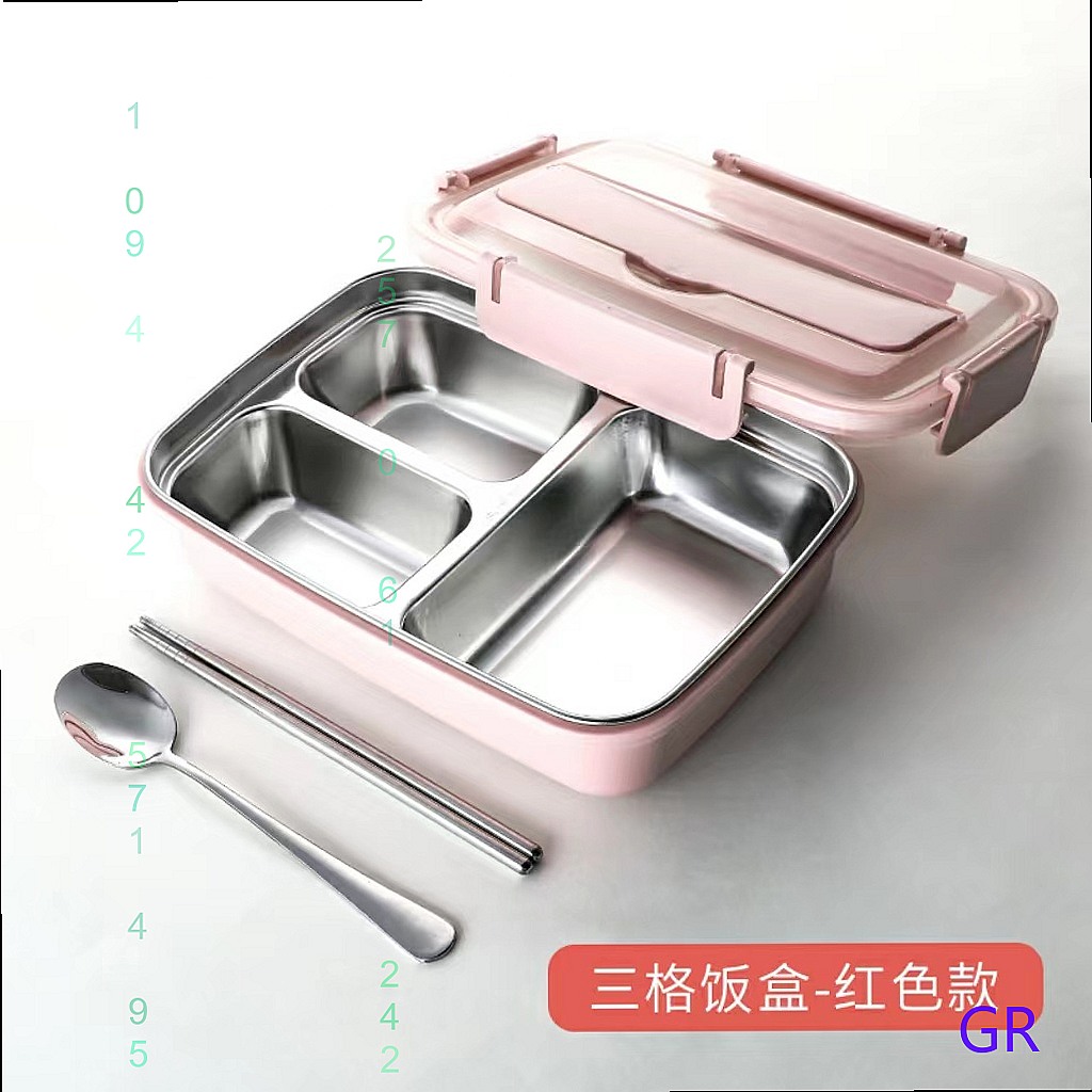 국경을 넘는 학생 도시락 휴대용 도시락 전자레인지 사용 - Stainless Bento Box 리뷰 및 가격