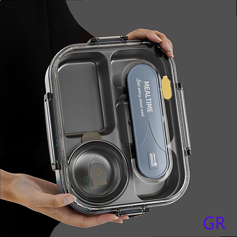 316 스테인리스 스틸 대용량 도시락 전자레인지 사용  - Stainless Bento Box 리뷰 및 가격