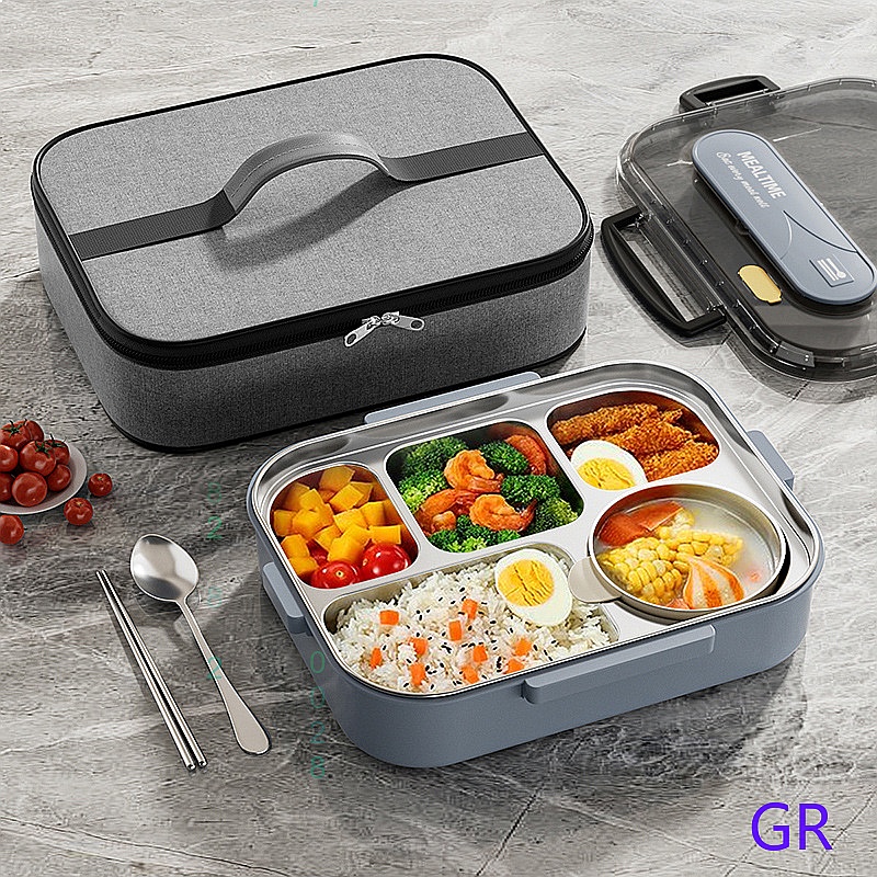 316 스테인리스 스틸 대용량 도시락 전자레인지 사용  - Stainless Bento Box 리뷰 및 가격