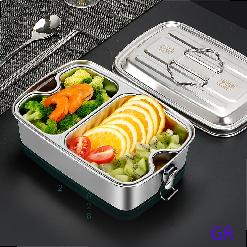 304 스테인리스 스틸 도시락통 누수 방지 이중 레이어 - Stainless Bento Box 리뷰 및 가격